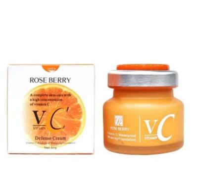 VC Foundation     قيتامين سي  كريم اساس    روز بيري