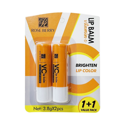 مرطب الشفاه بخلاصة فيتامين سي من روز بيري  2*1  عبوة
